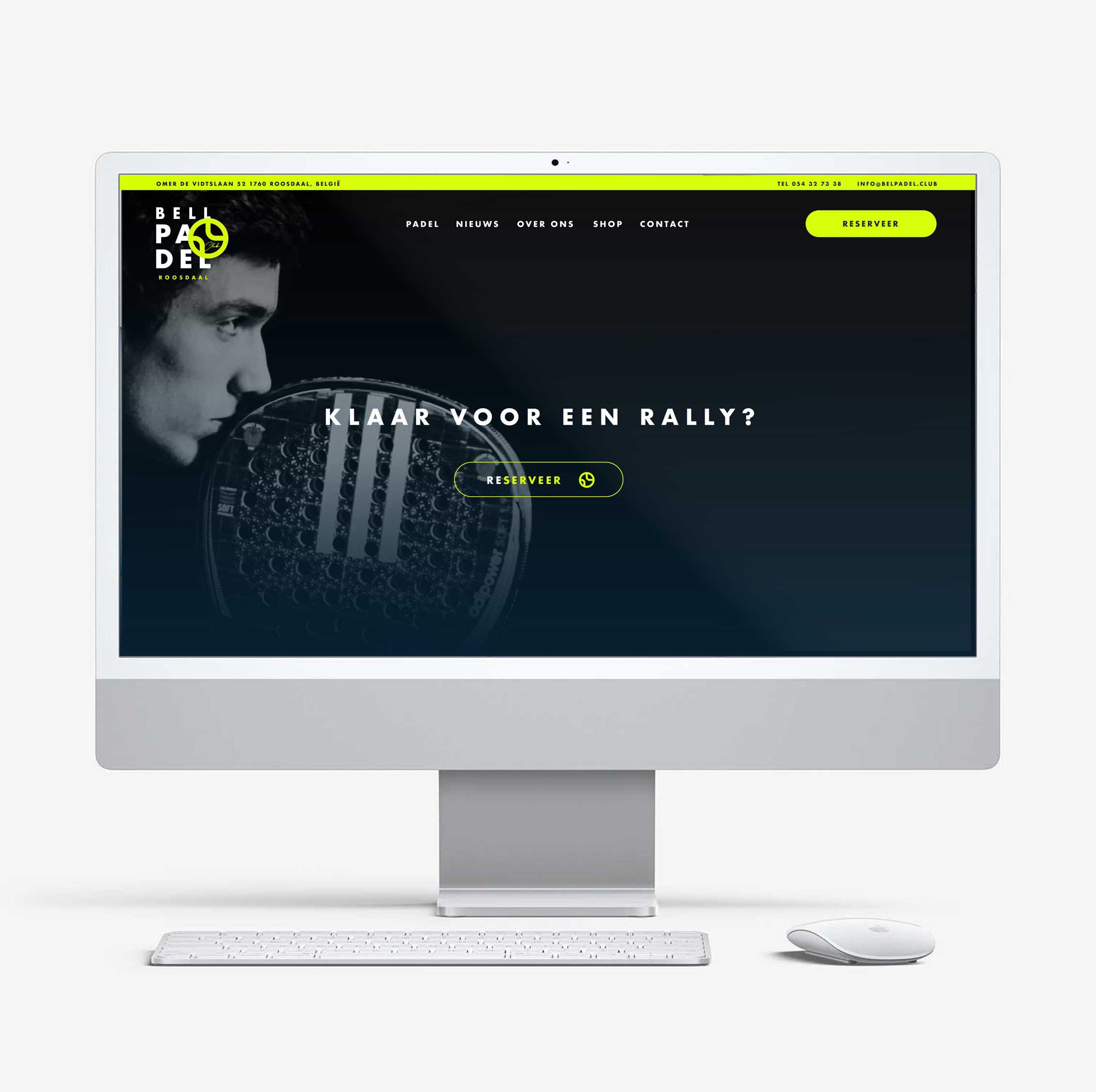 Bellpadel | Branding Grafisch ontwerp Webdesign Social Media Campagnes | Veaudeville Marketing