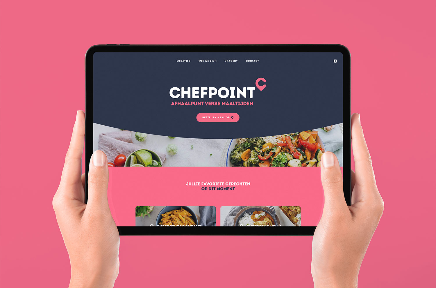 Verpakking Chefpoint | Colruyt Group Branding Grafisch ontwerp Webdesign | Veaudeville Marketing