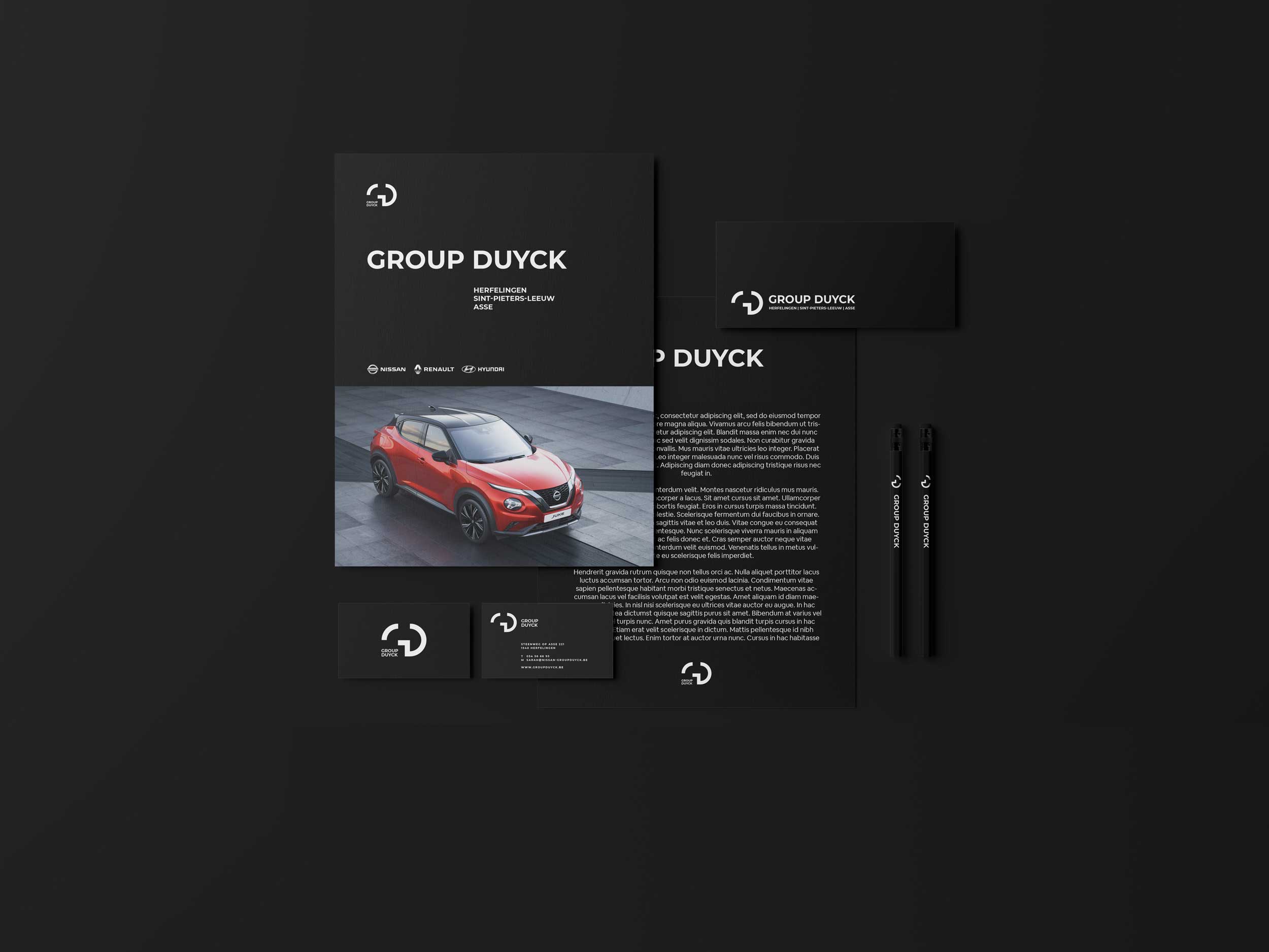 Group Duyck | Branding Webdesign | Veaudeville Marketing